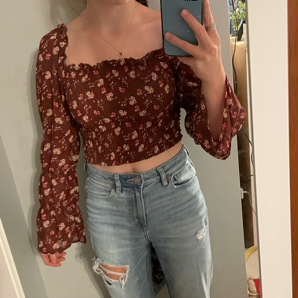 Flower top- size small